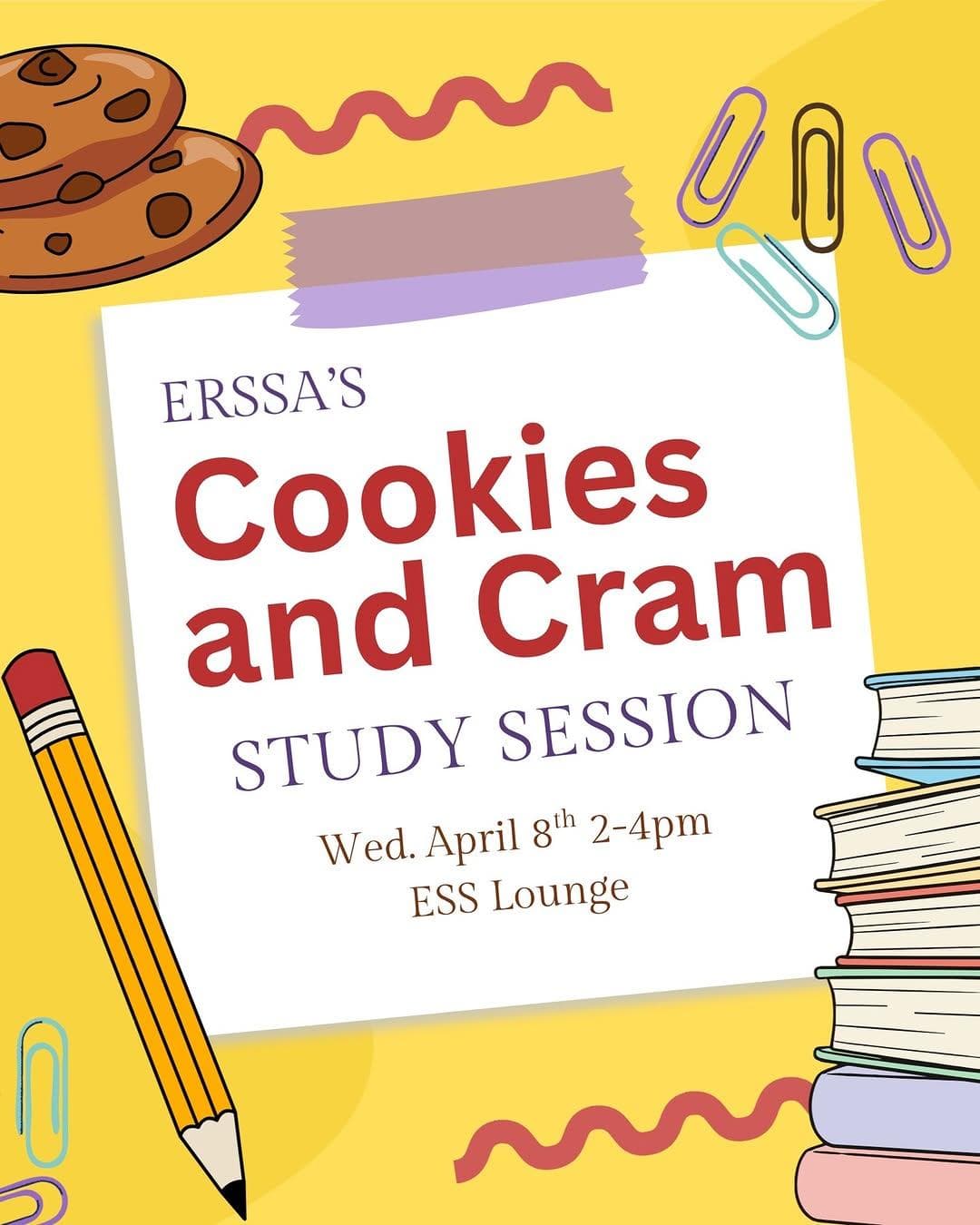 ERSSA's Cookies And Cram Study Session