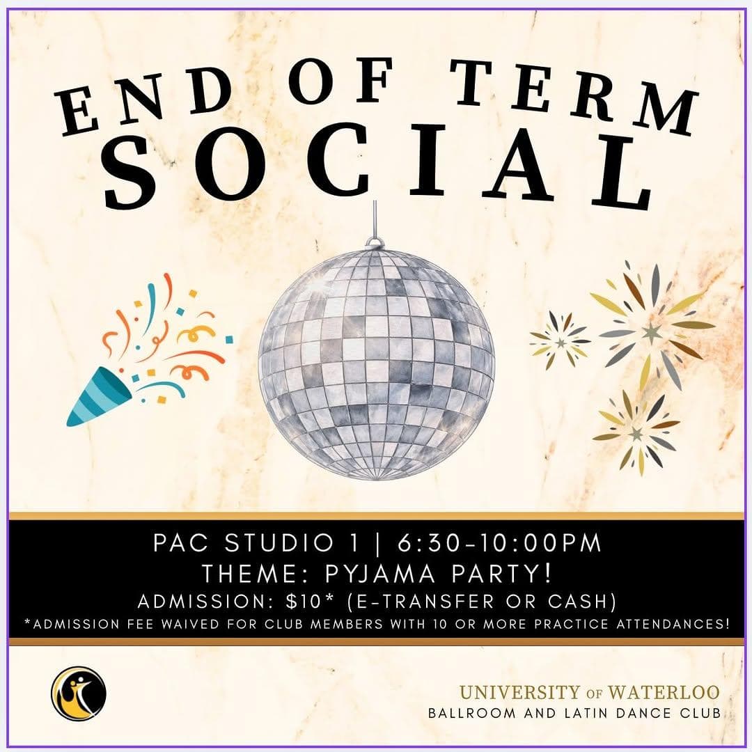 End Of Term Social