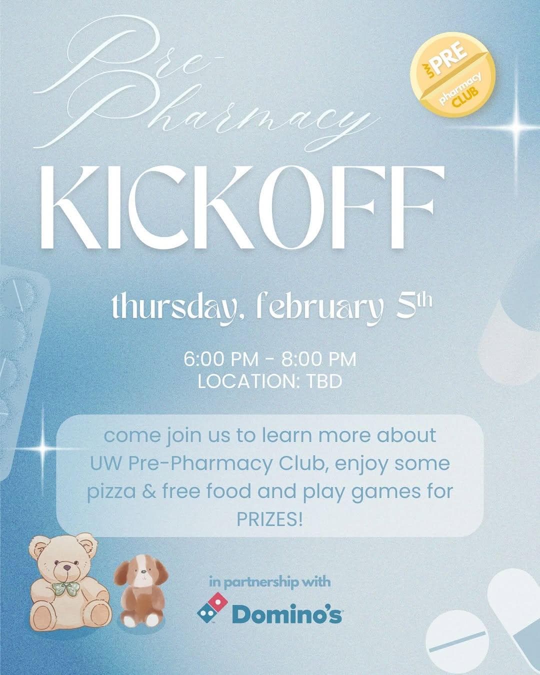 Pre-Pharmacy Club Kickoff