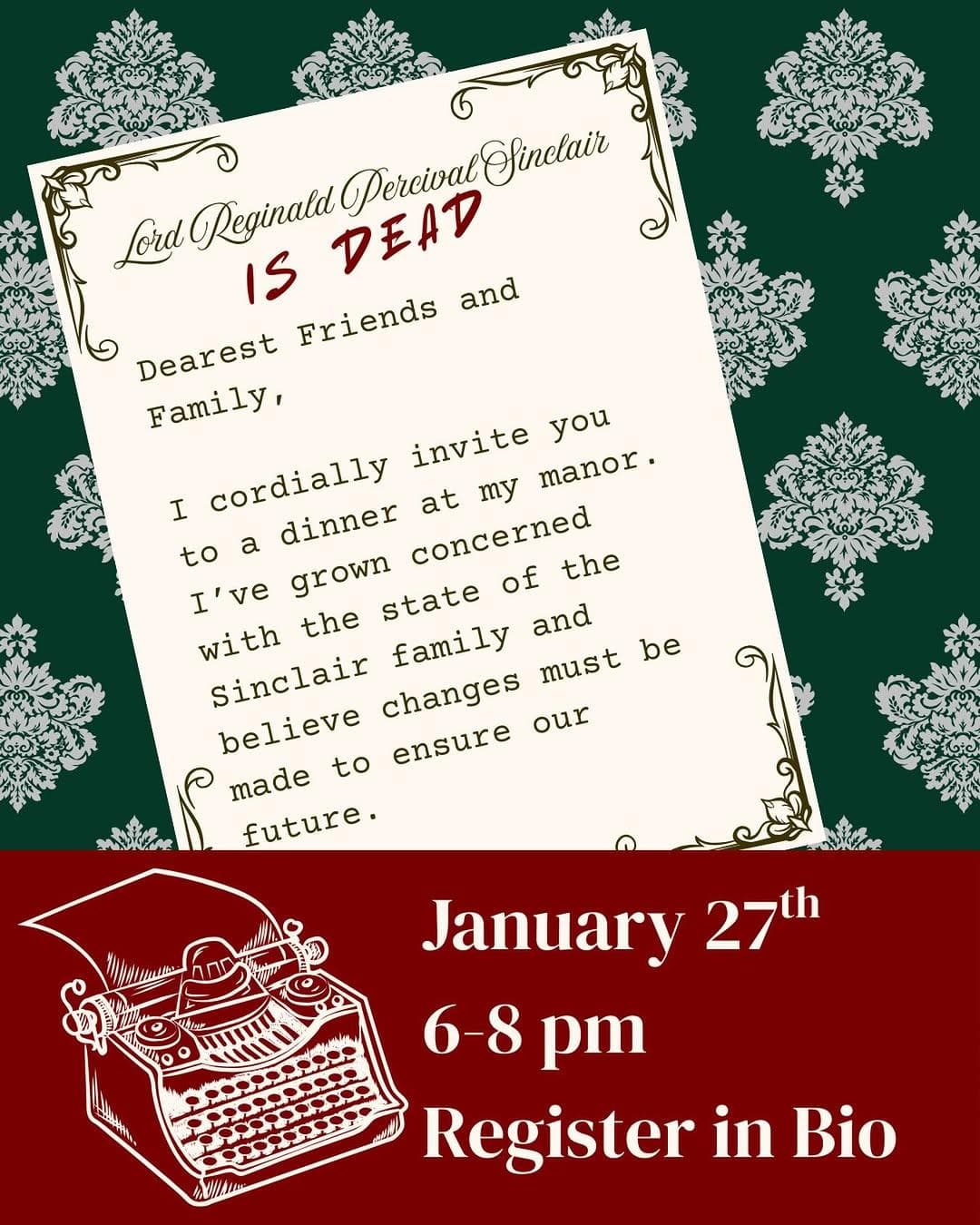 Murder Mystery Crisis Night