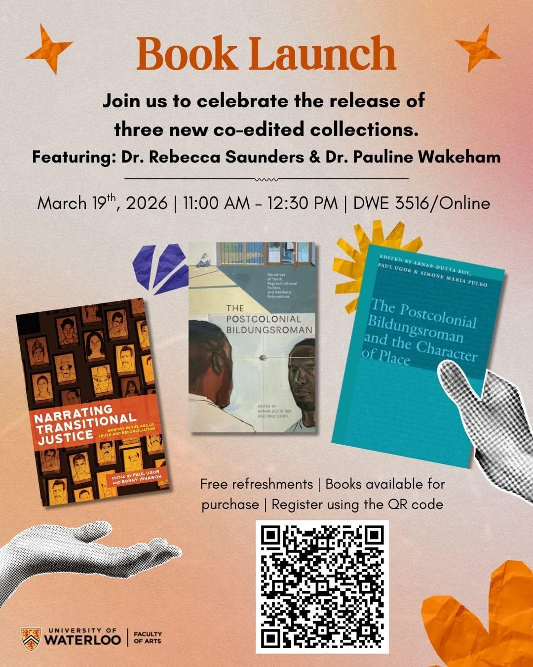 English Department Book Launch