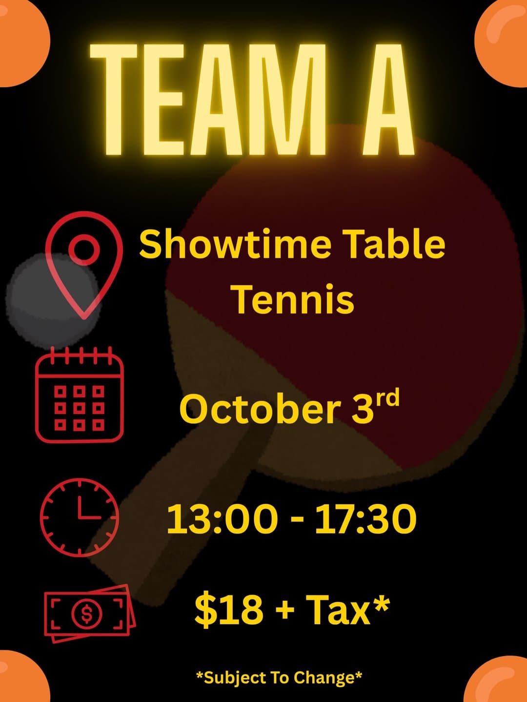 NCTTA Team A Tryouts