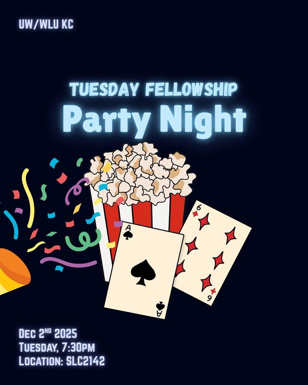 Tuesday Fellowship Party Night