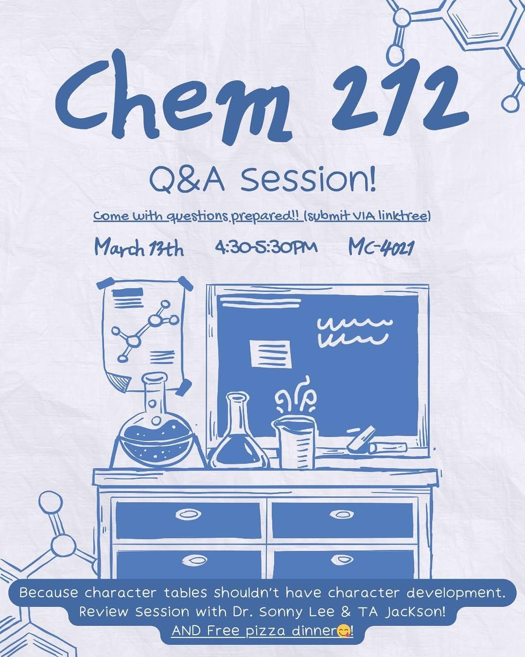 CHEM 212 Q&A Session