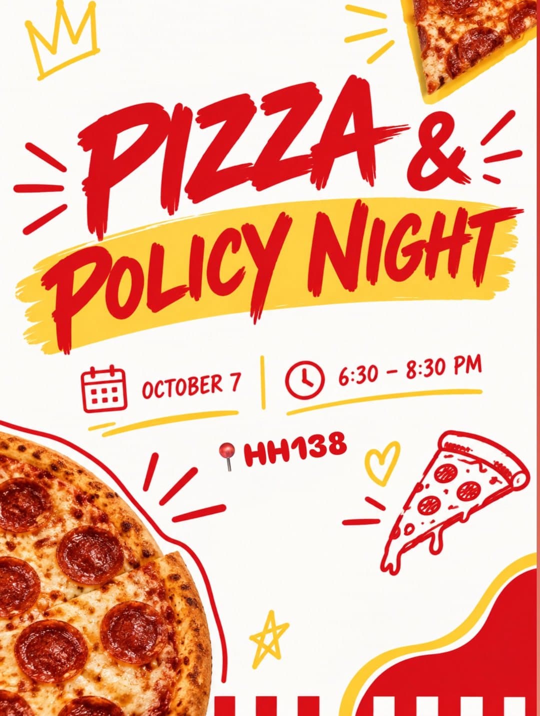 Pizza & Policy Night