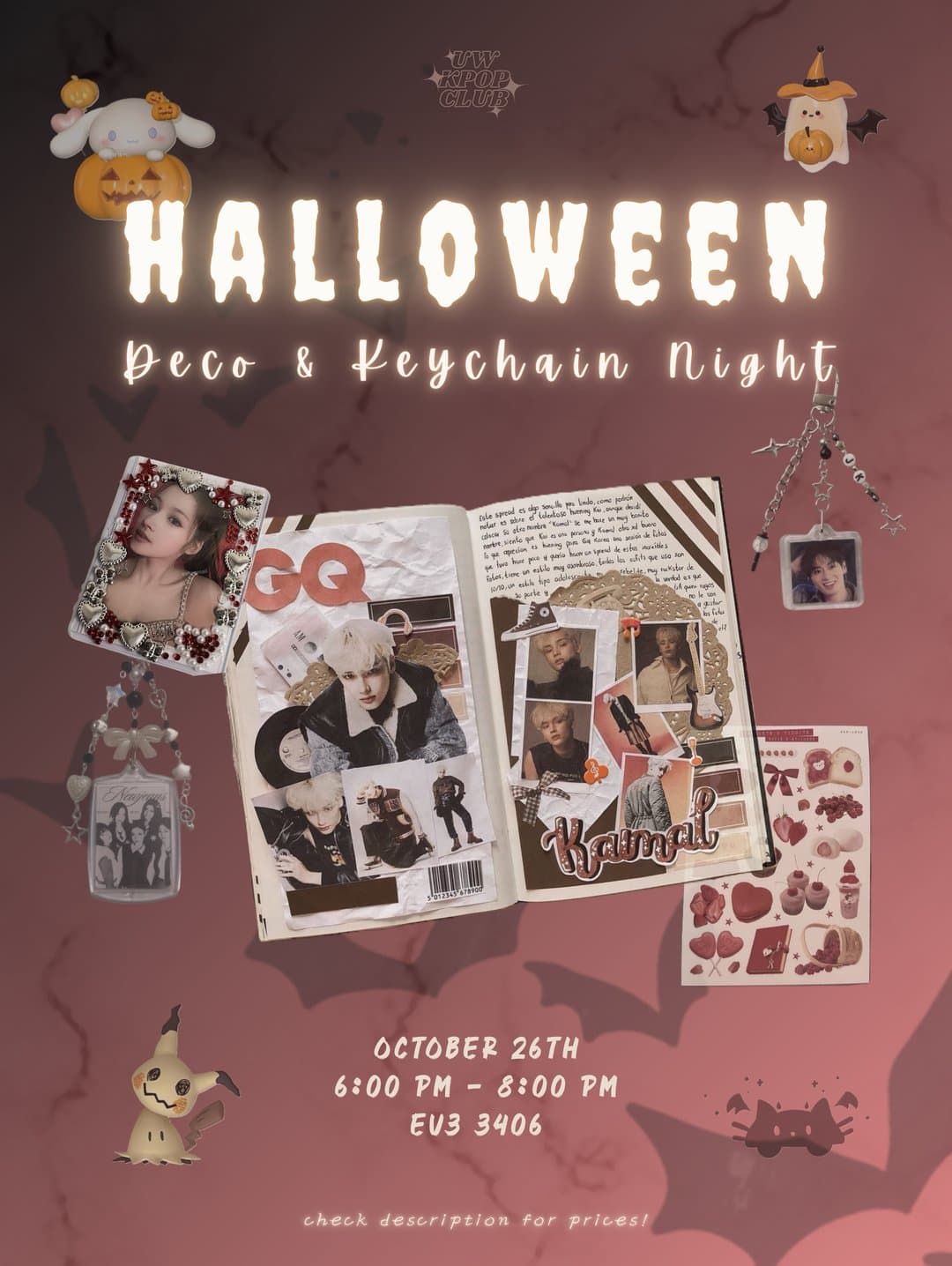 Halloween Deco & Keychain Night