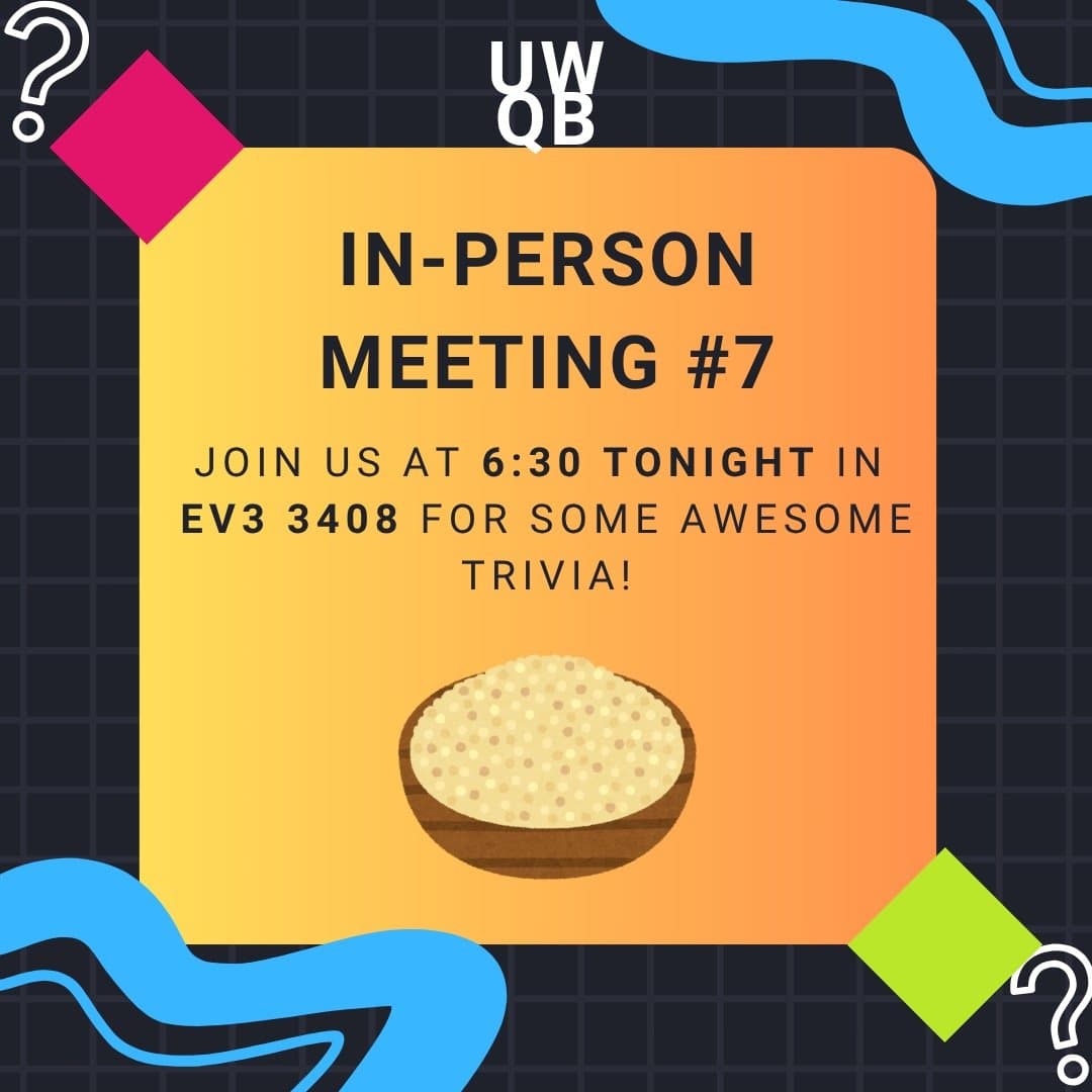 In-Person Meeting #7