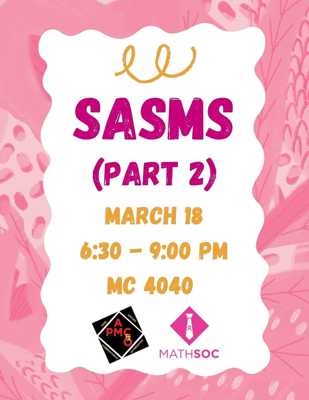 SASMS (Part 2)