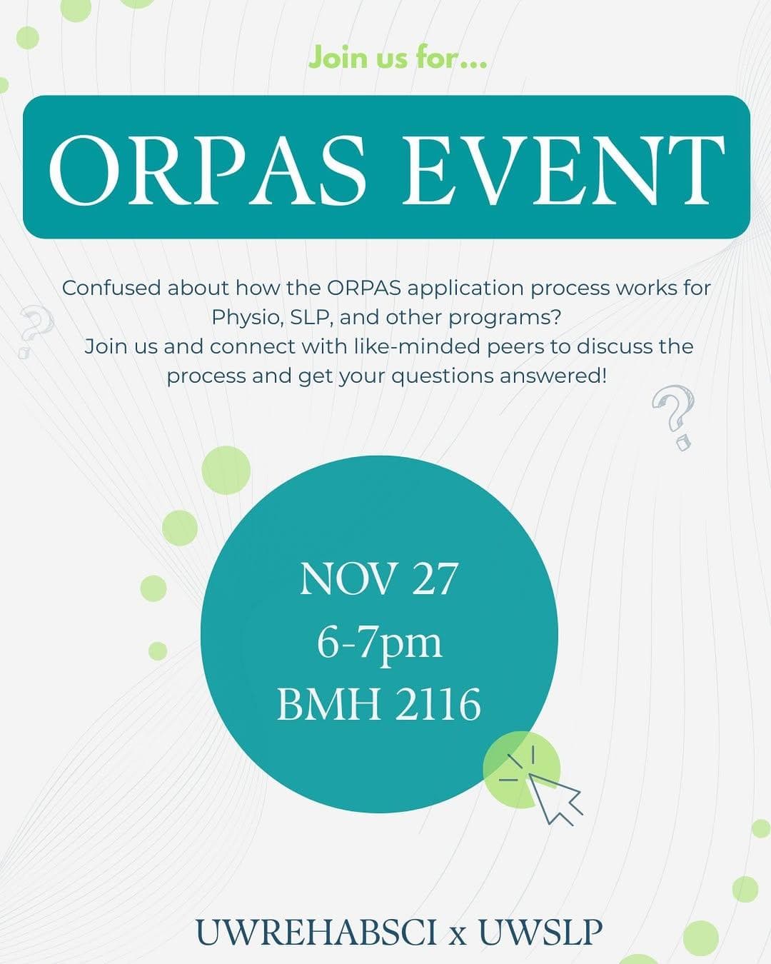 ORPAS Event