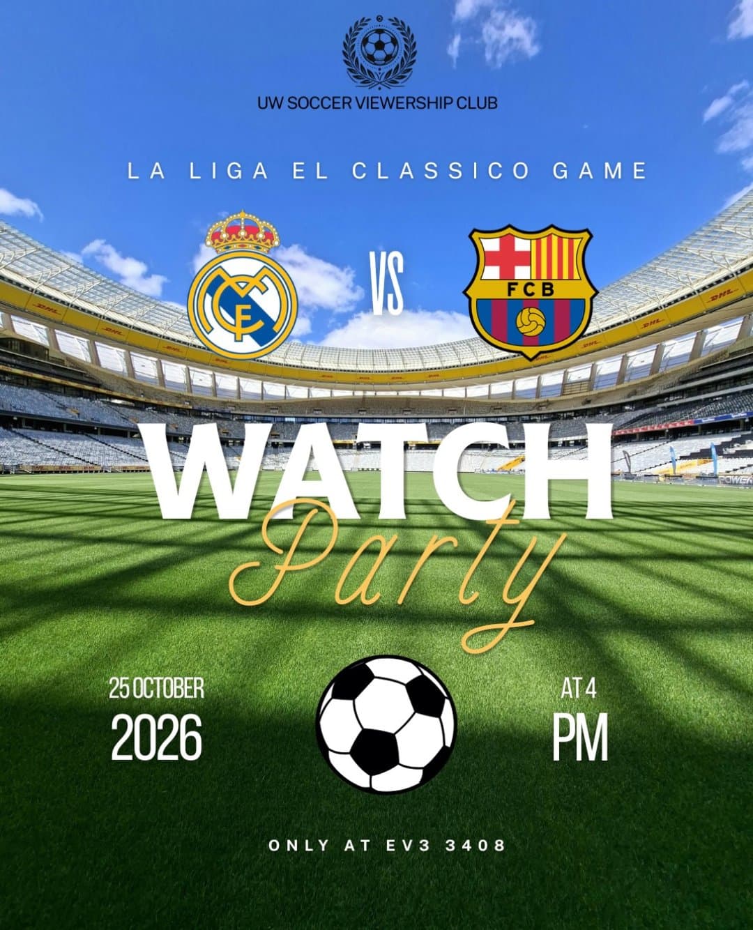 El Clasico Watch Party