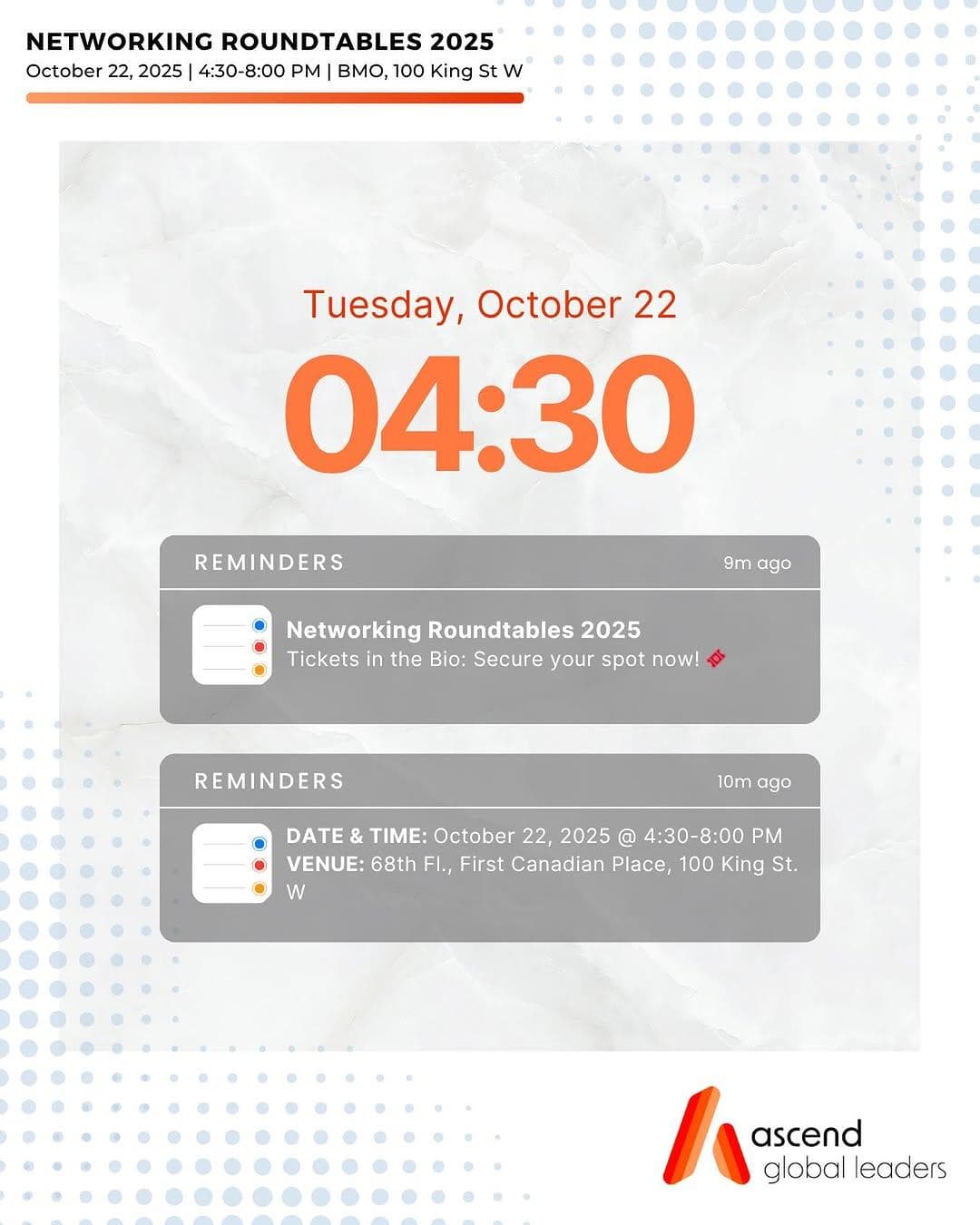 Networking Roundtables 2025