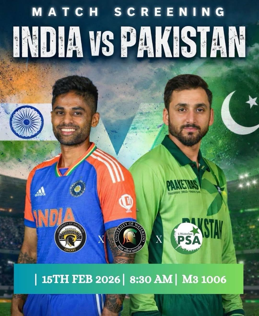Match Screening: India Vs Pakistan