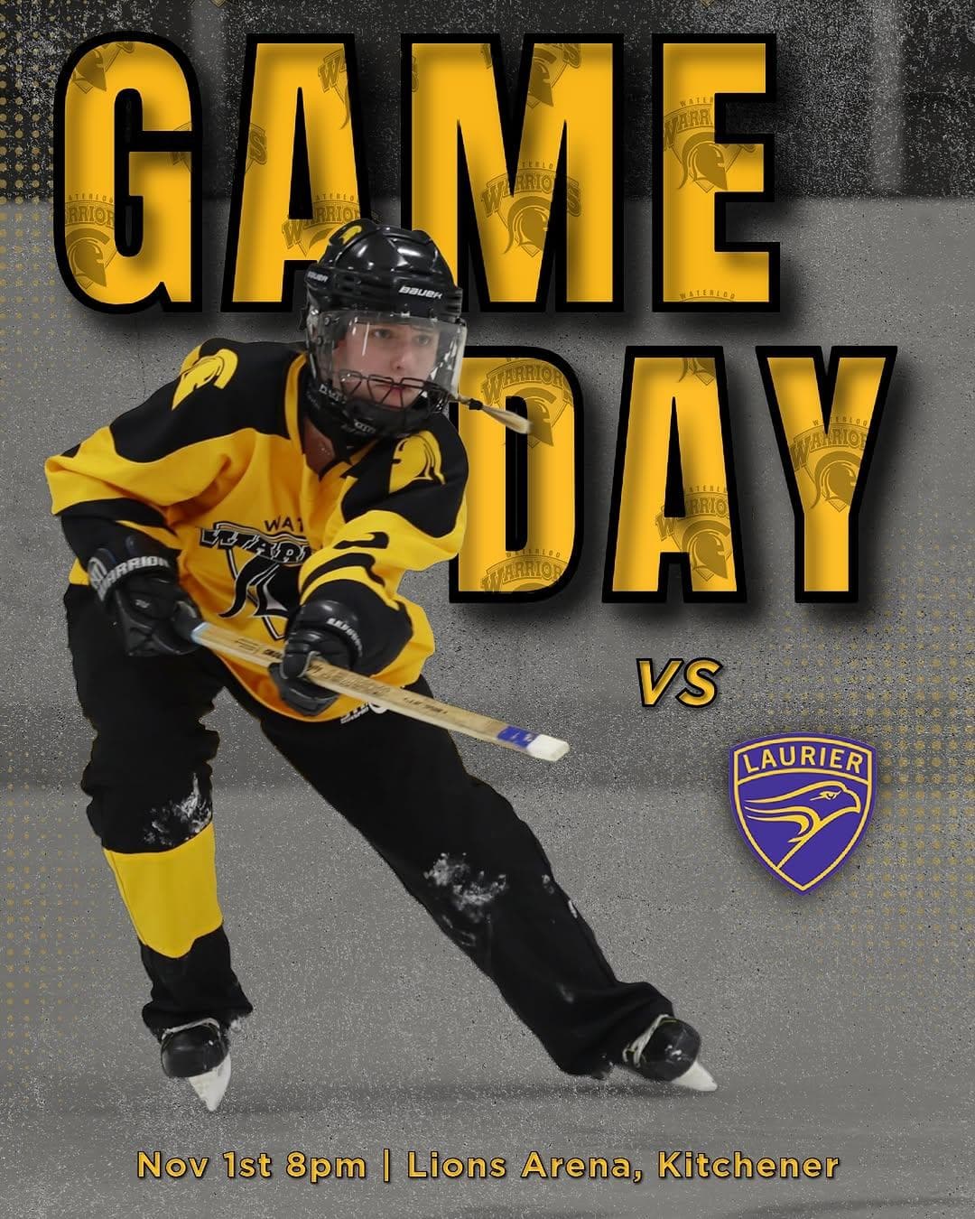 Warriors vs Laurier Game