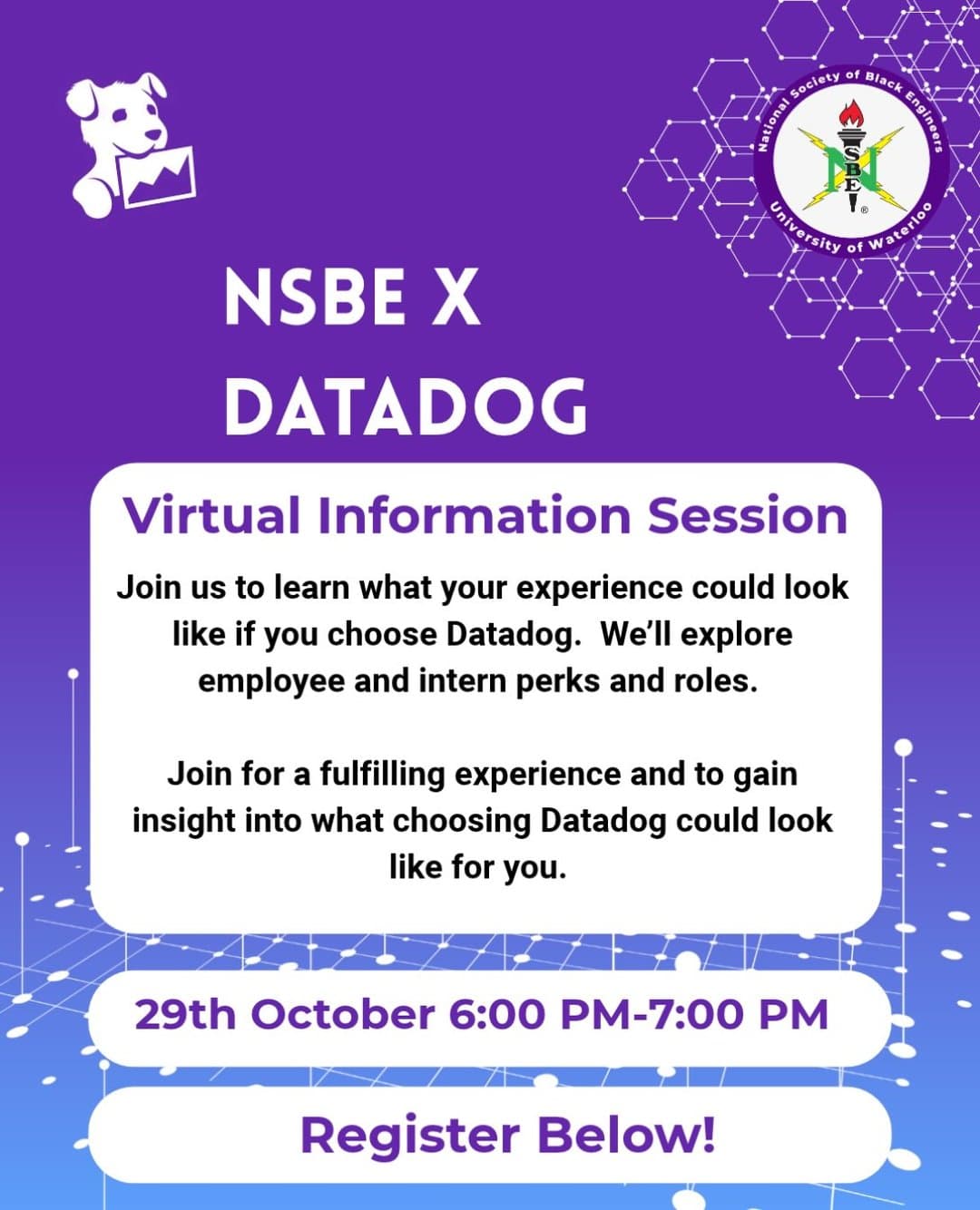 NSBE X Datadog Virtual Information Session