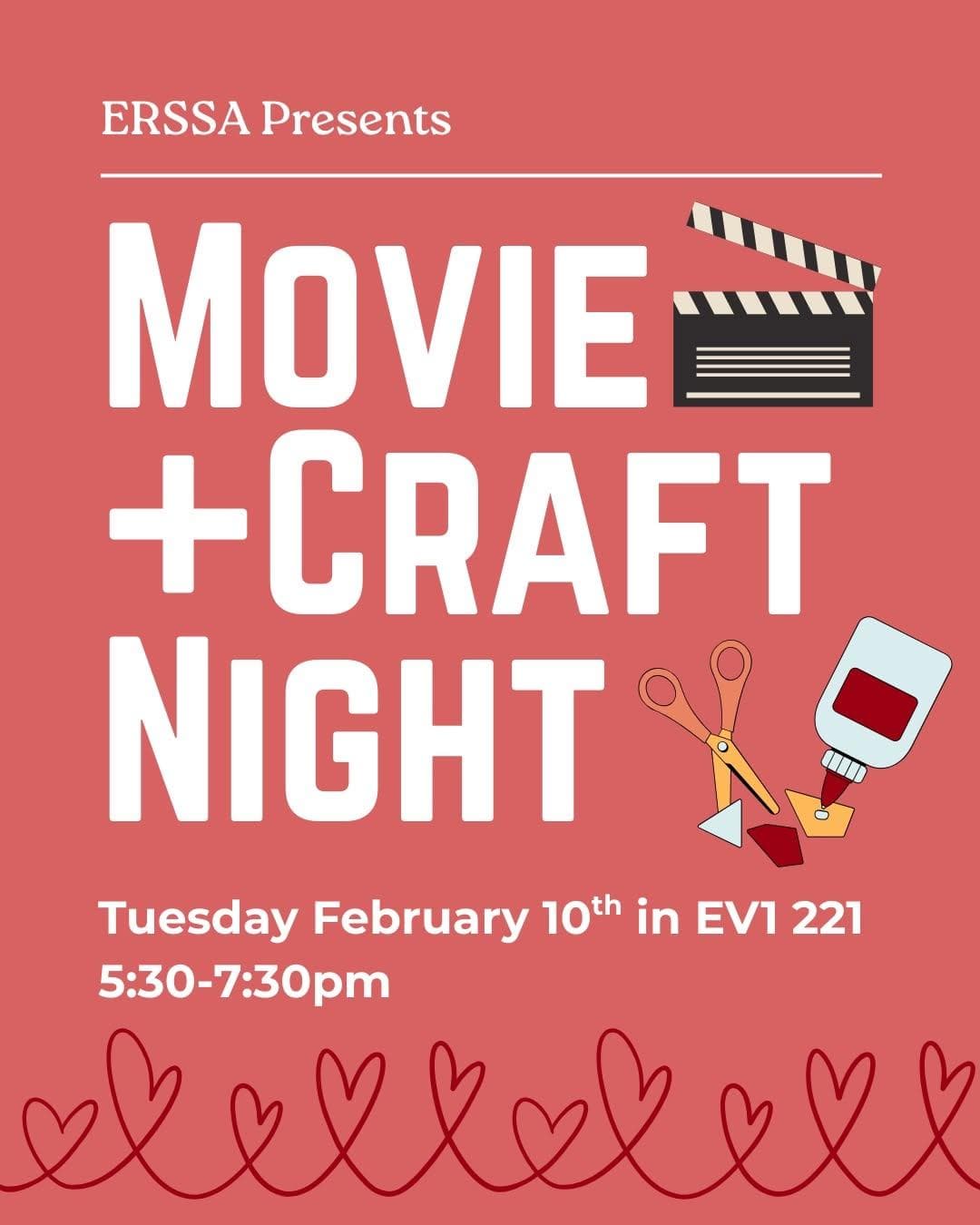 Movie + Craft Night