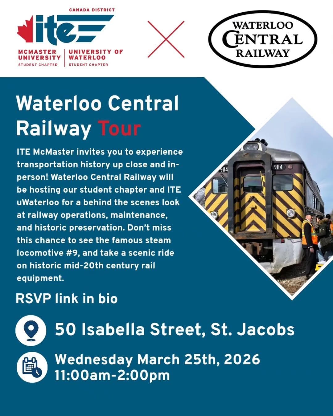 Waterloo Central Railway Tour