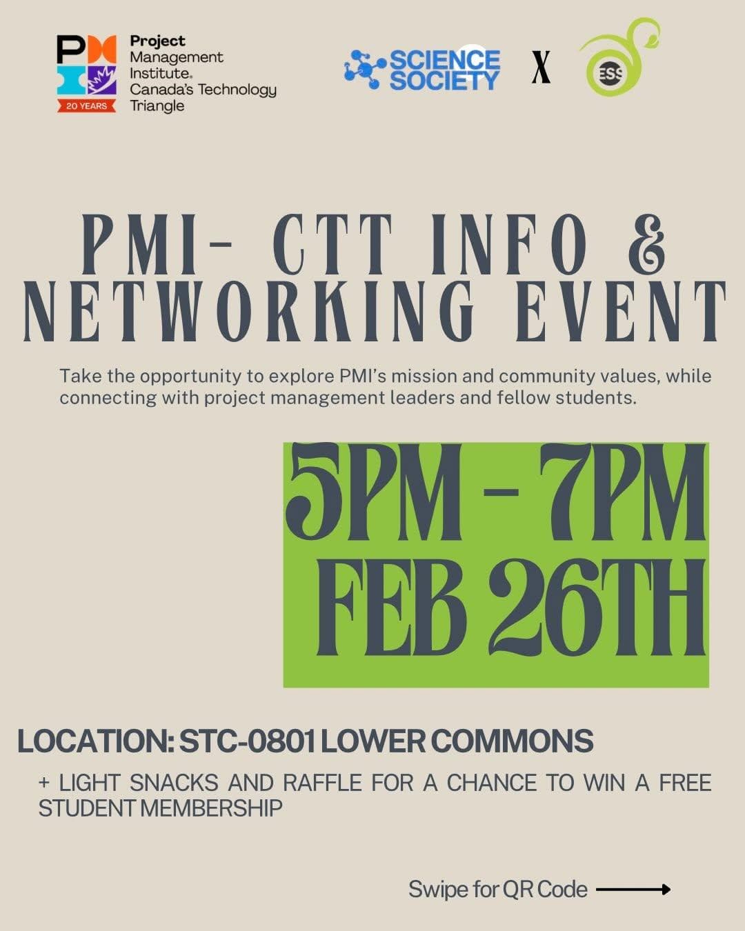 PMI-CTT Info & Networking Event