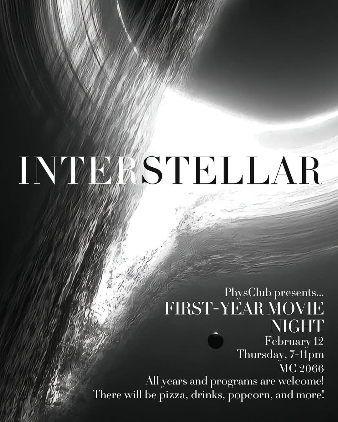 PhysClub’s First-Year Movie Night