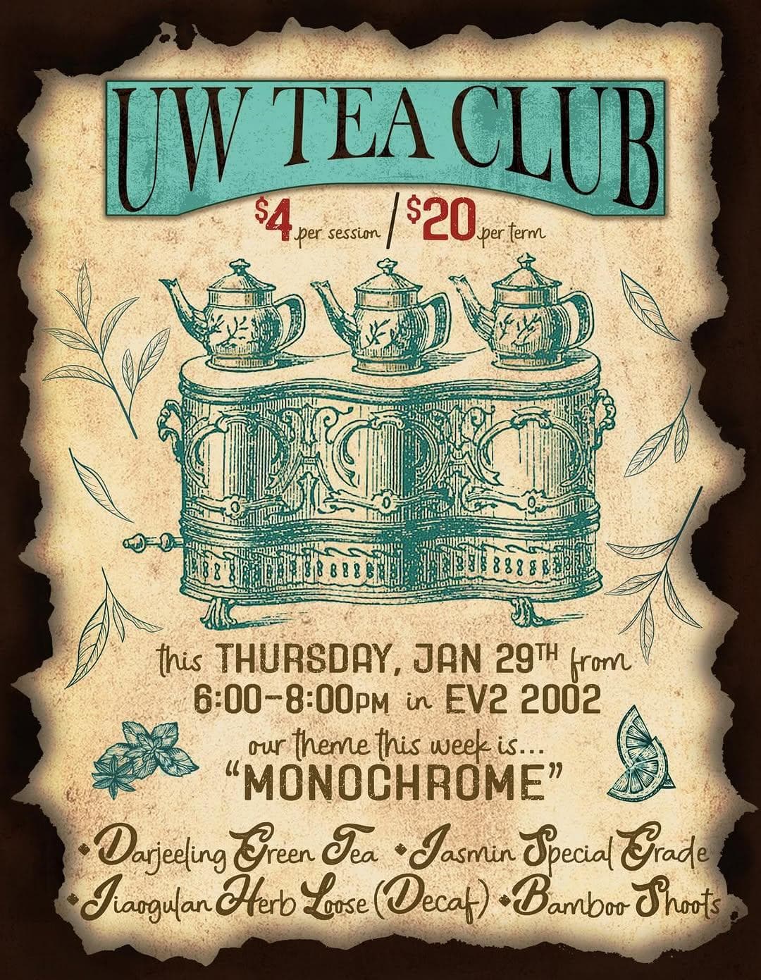 UW Tea Club Meeting