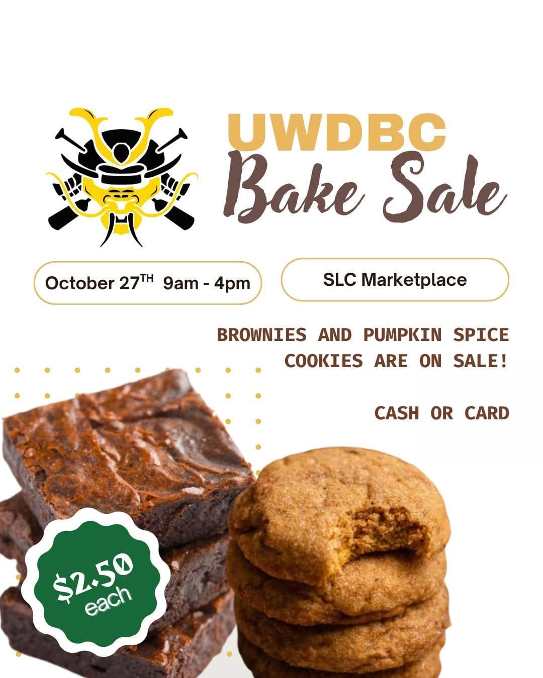 UWDBC Bake Sale