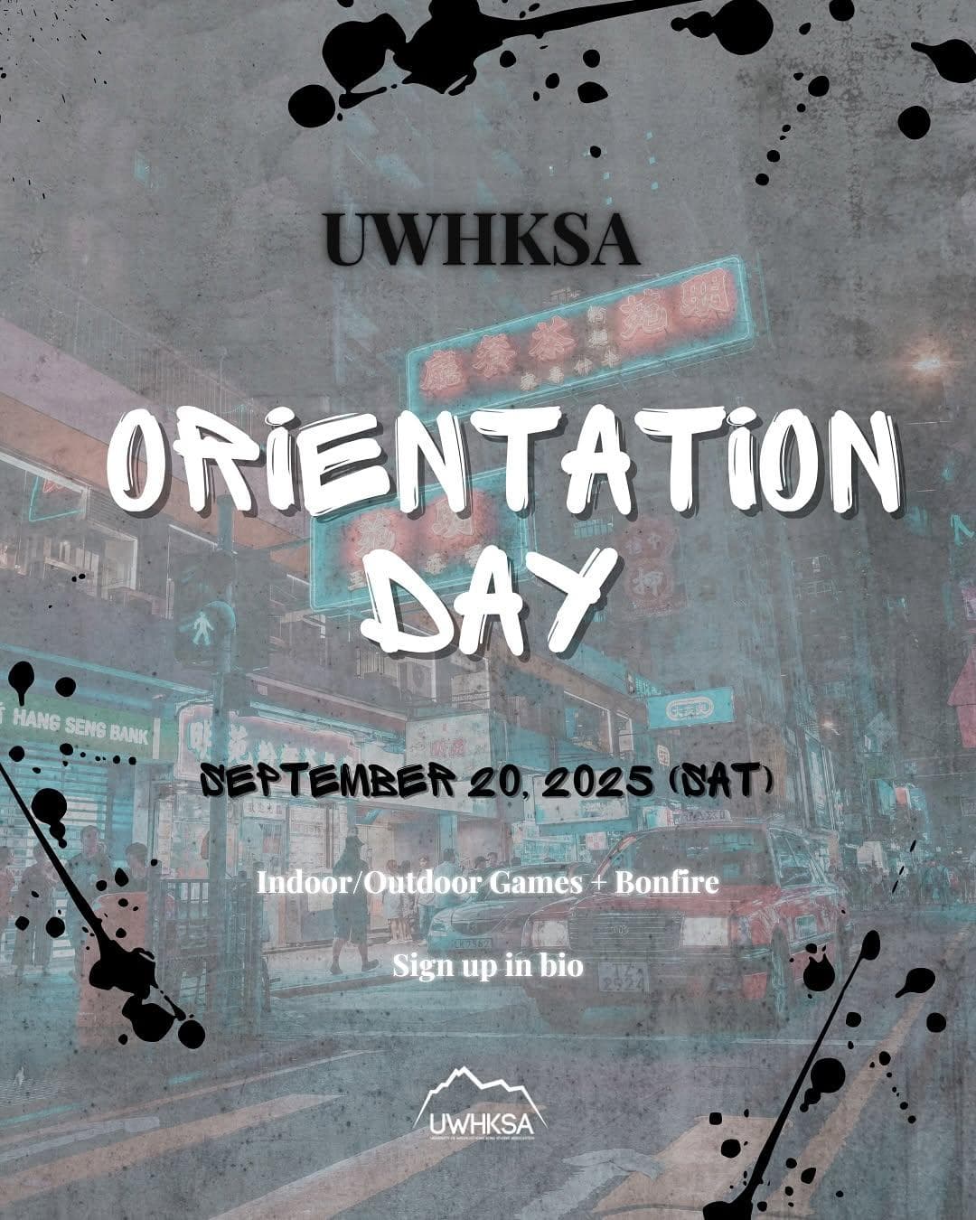 UWHKSA Orientation Day
