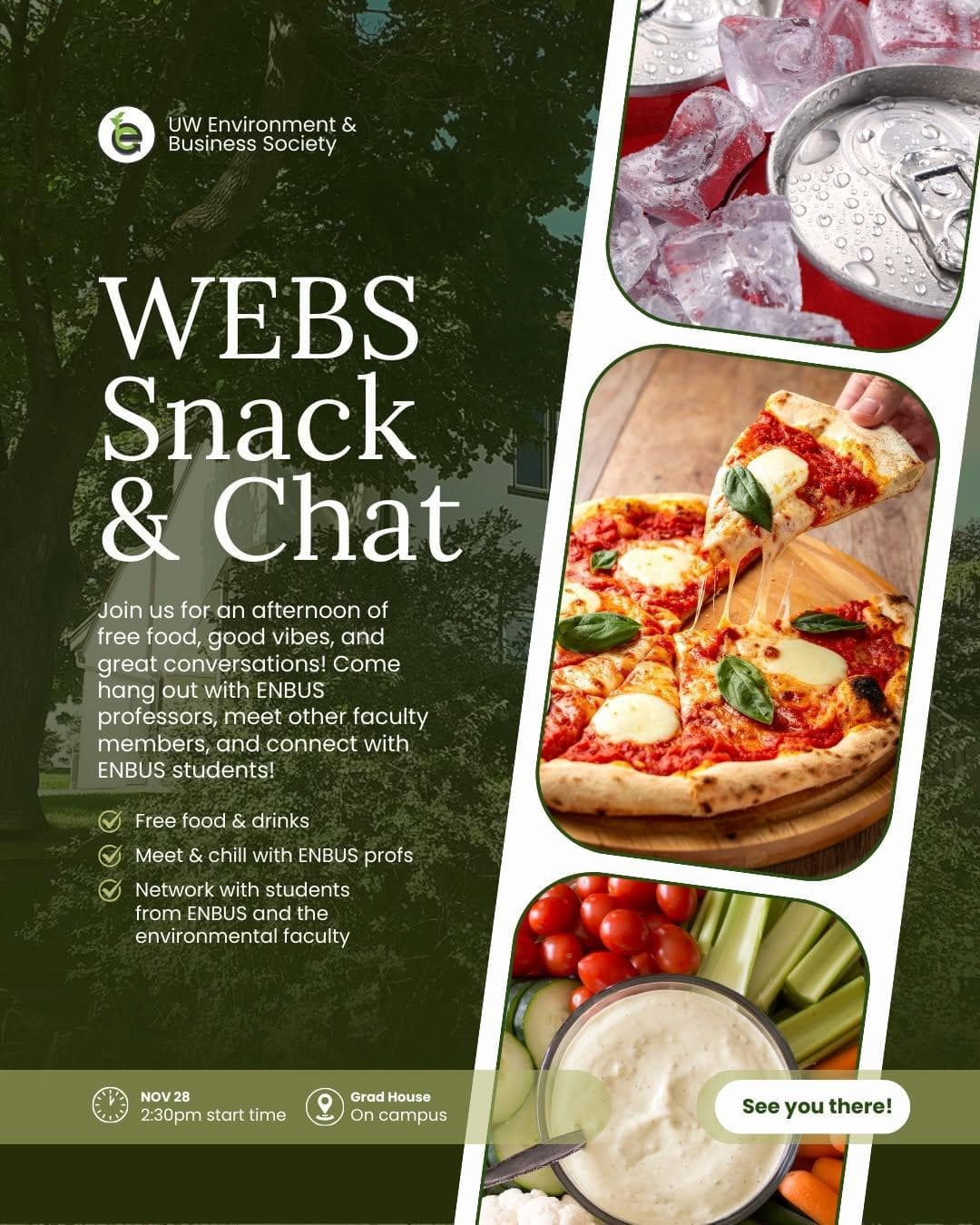 WEBS Snack & Chat