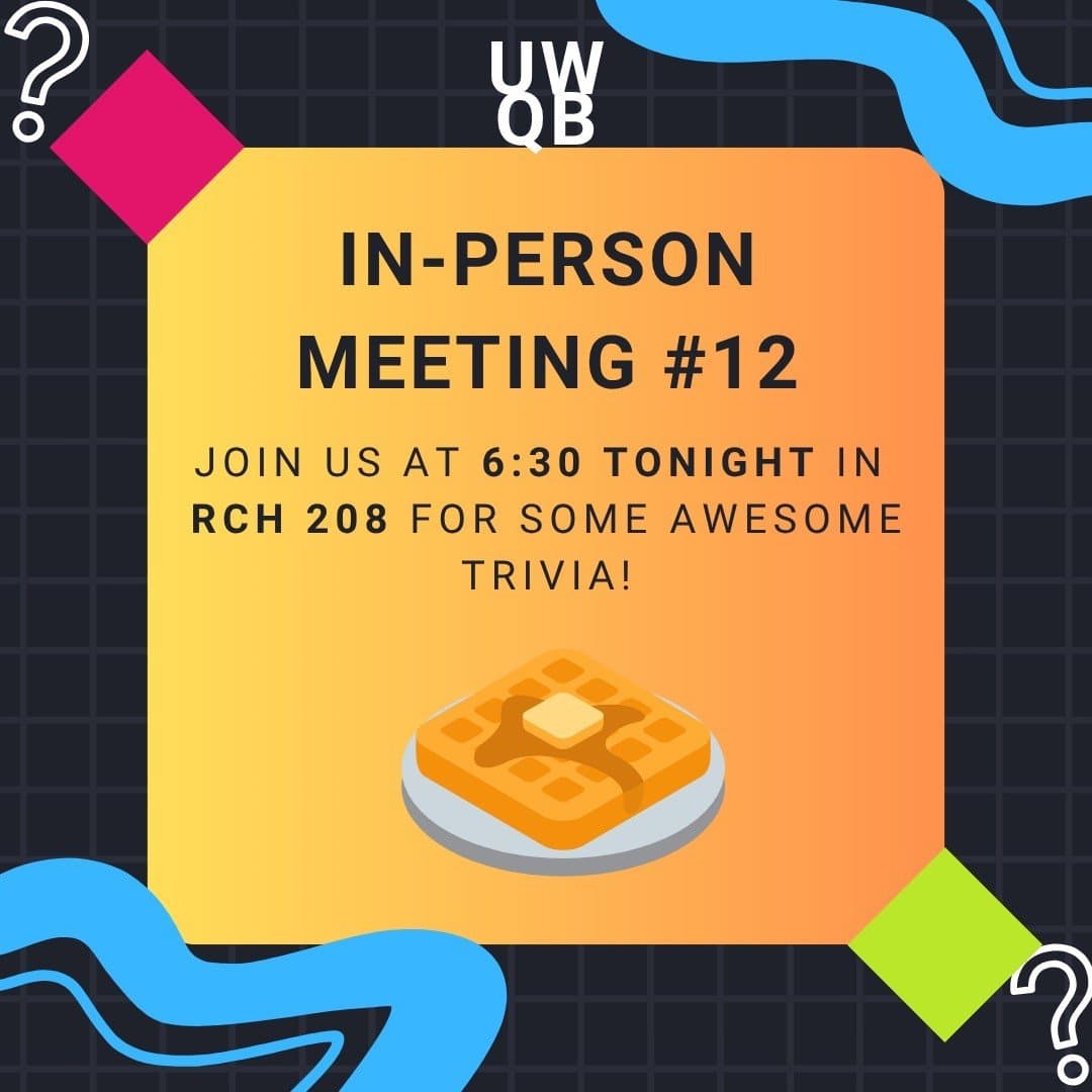 In-Person Meeting #12