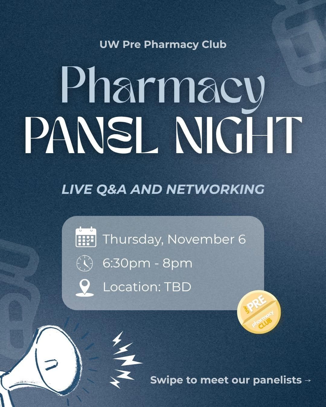 Pharmacy Panel Night