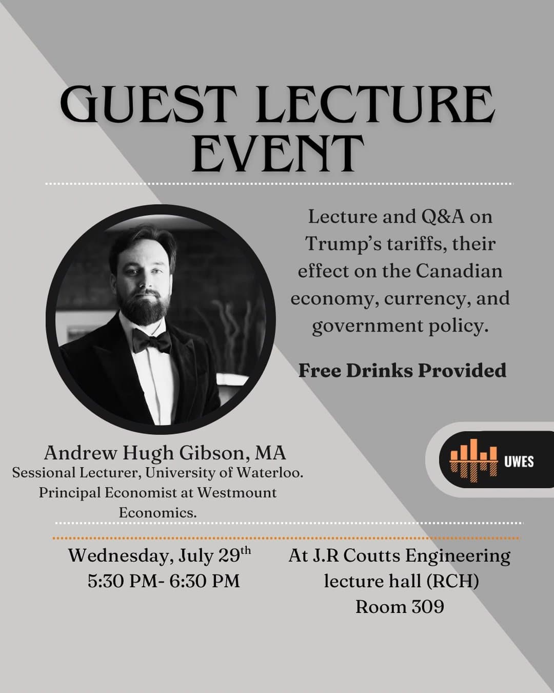 Lecture and Q&A by Andrew Gibson