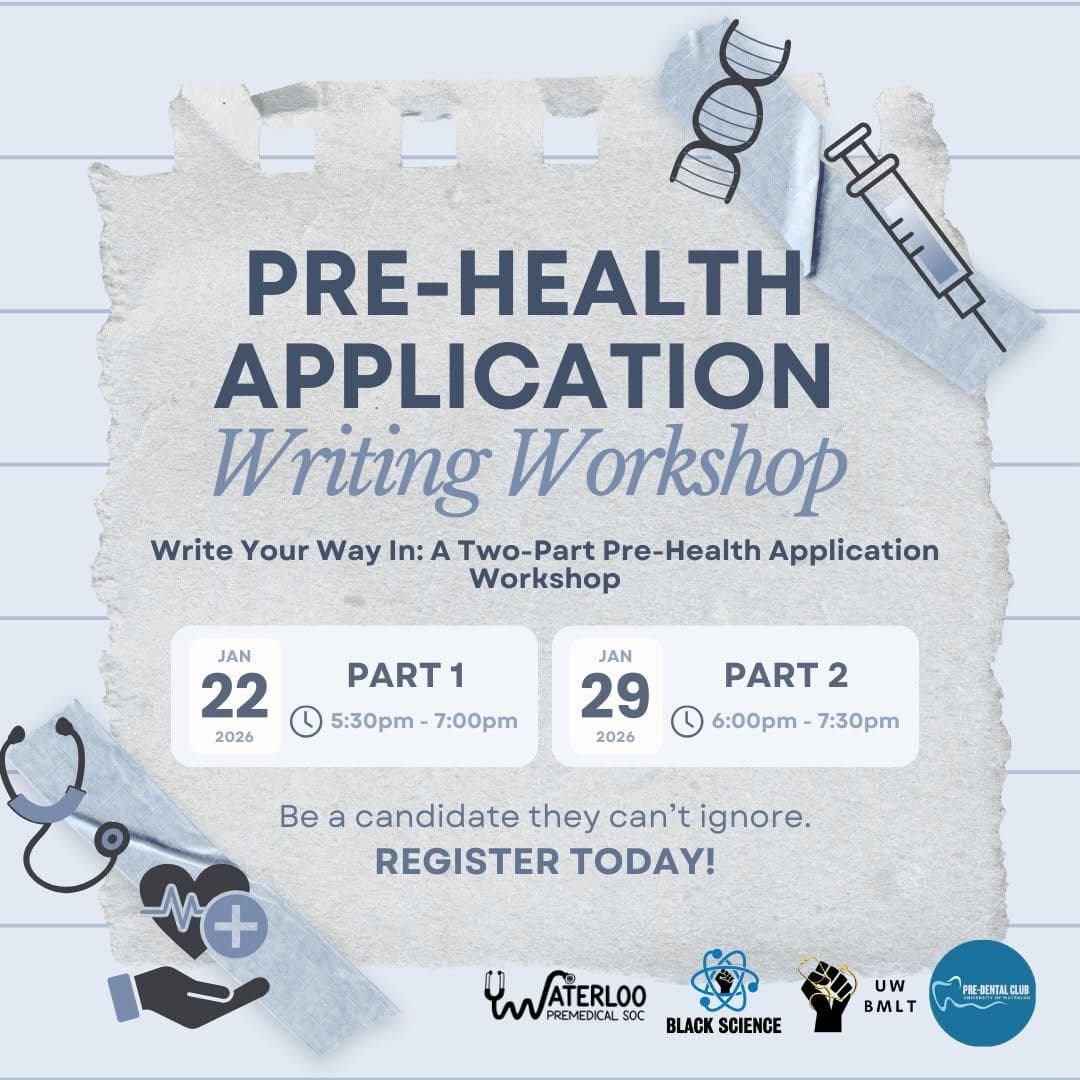 Pre-Health Application Writing Workshop