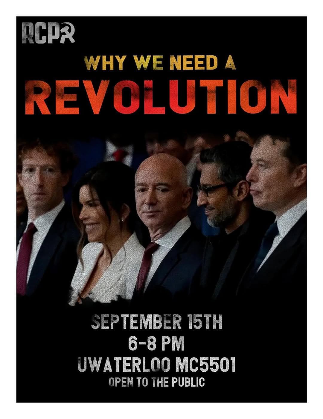 Why We Need A Revolution