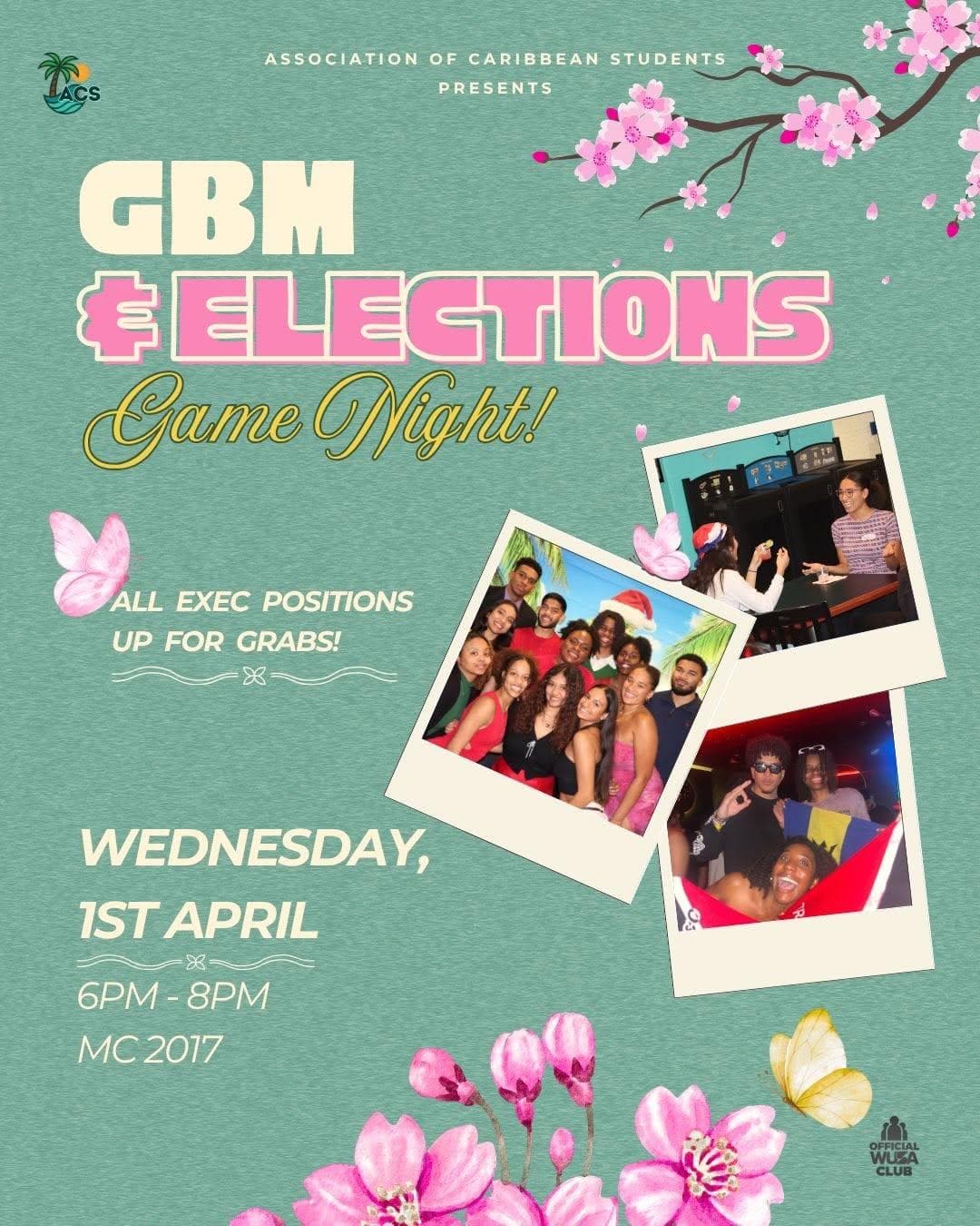 GBM + Elections Game Night