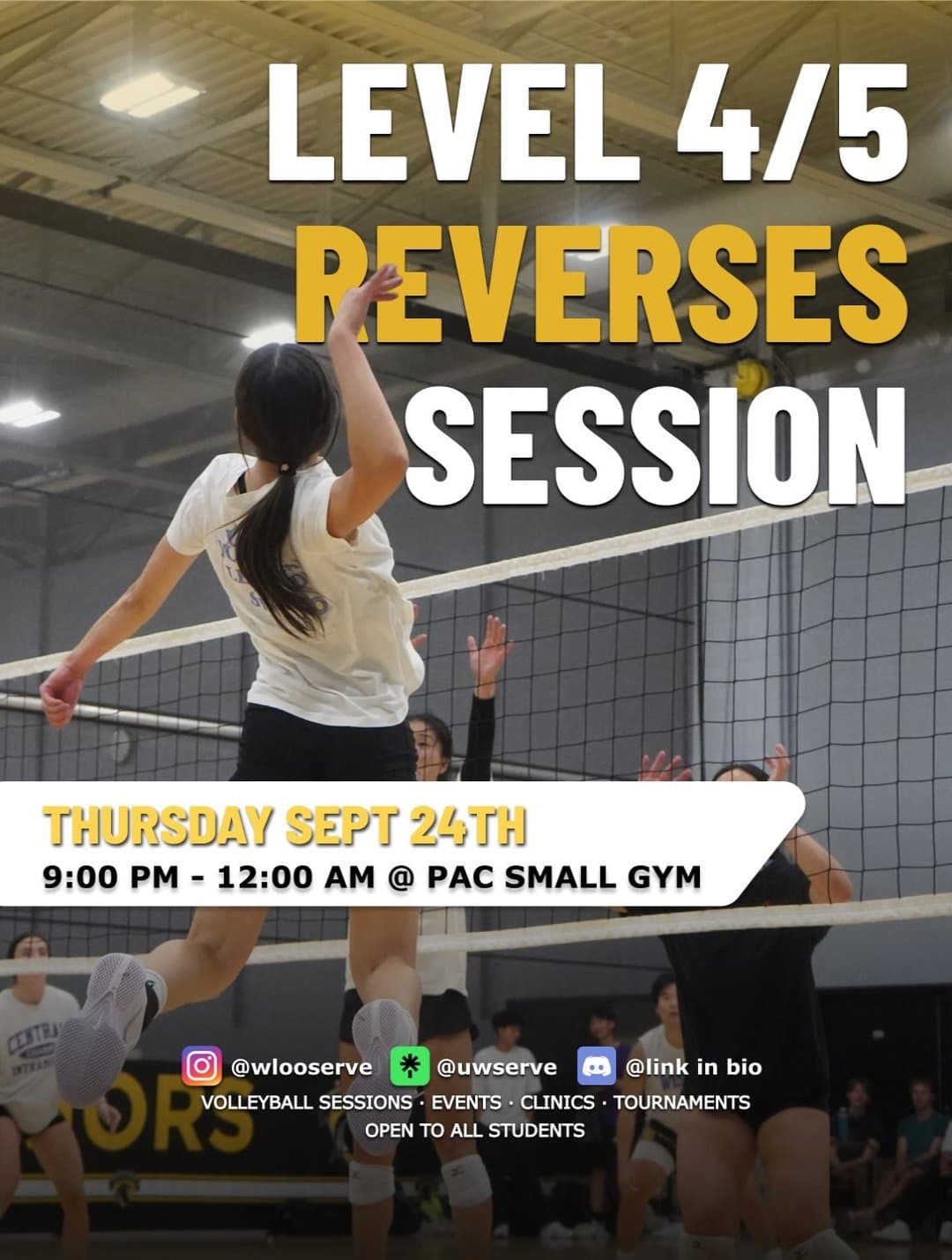 Level 4/5 Reverses Session