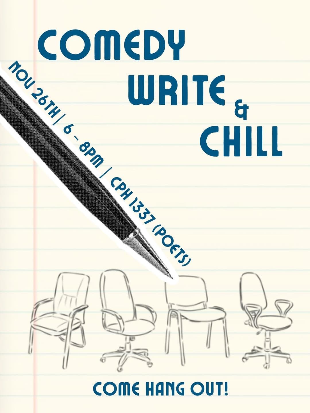Comedy Write & Chill