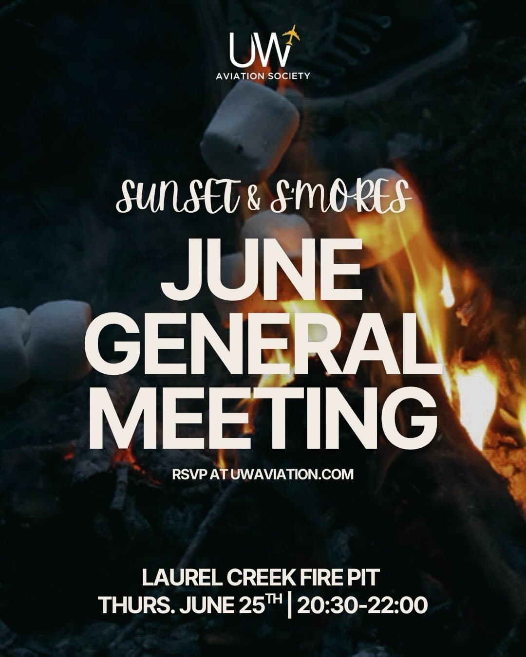 June General Meeting: Sunset & S'mores