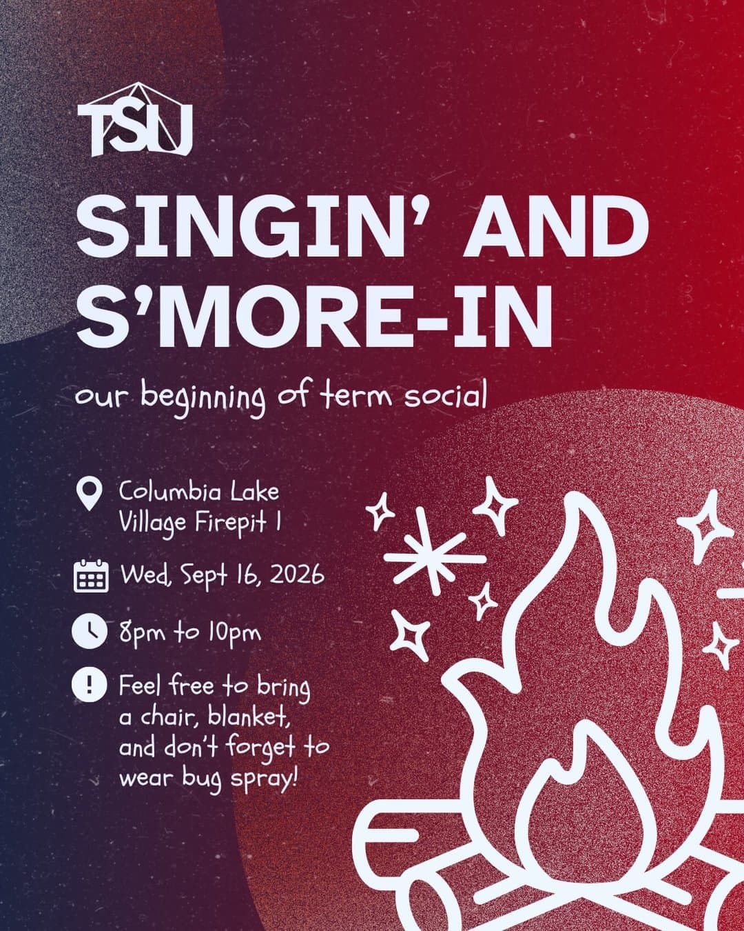 Singin’ and S’more-In