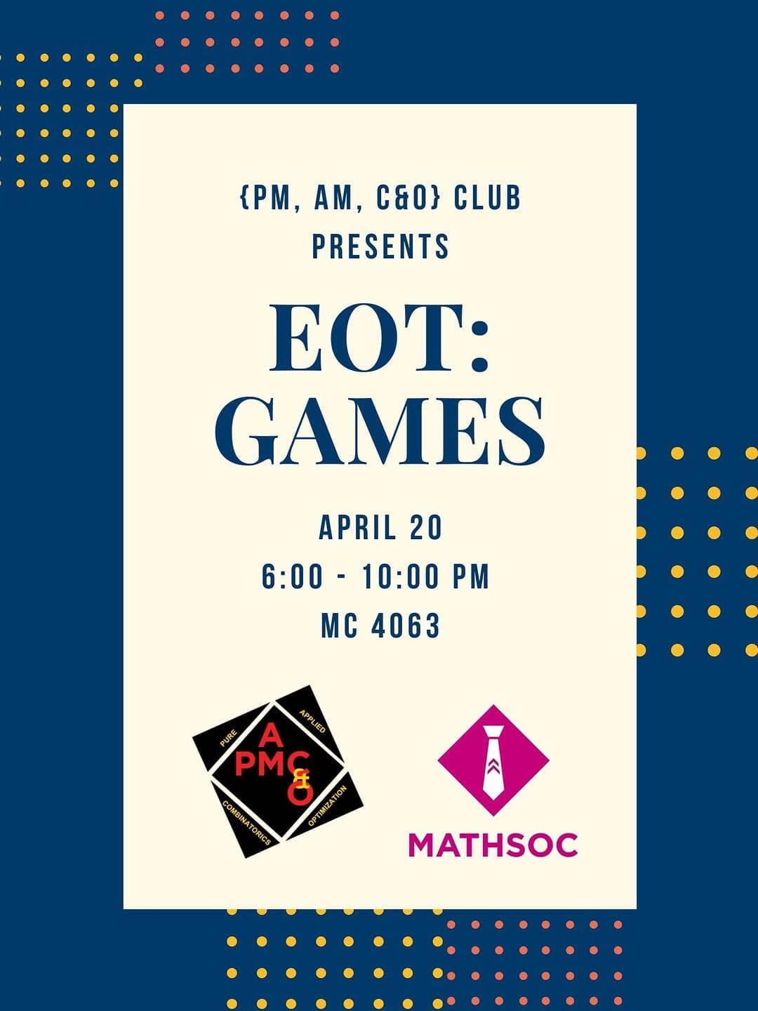 End Of Term: Games