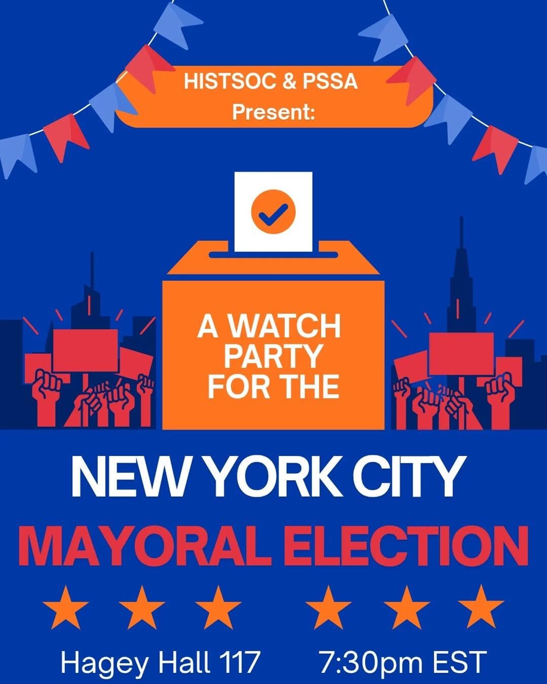 A Watch Party for the New York City Mayoral Election