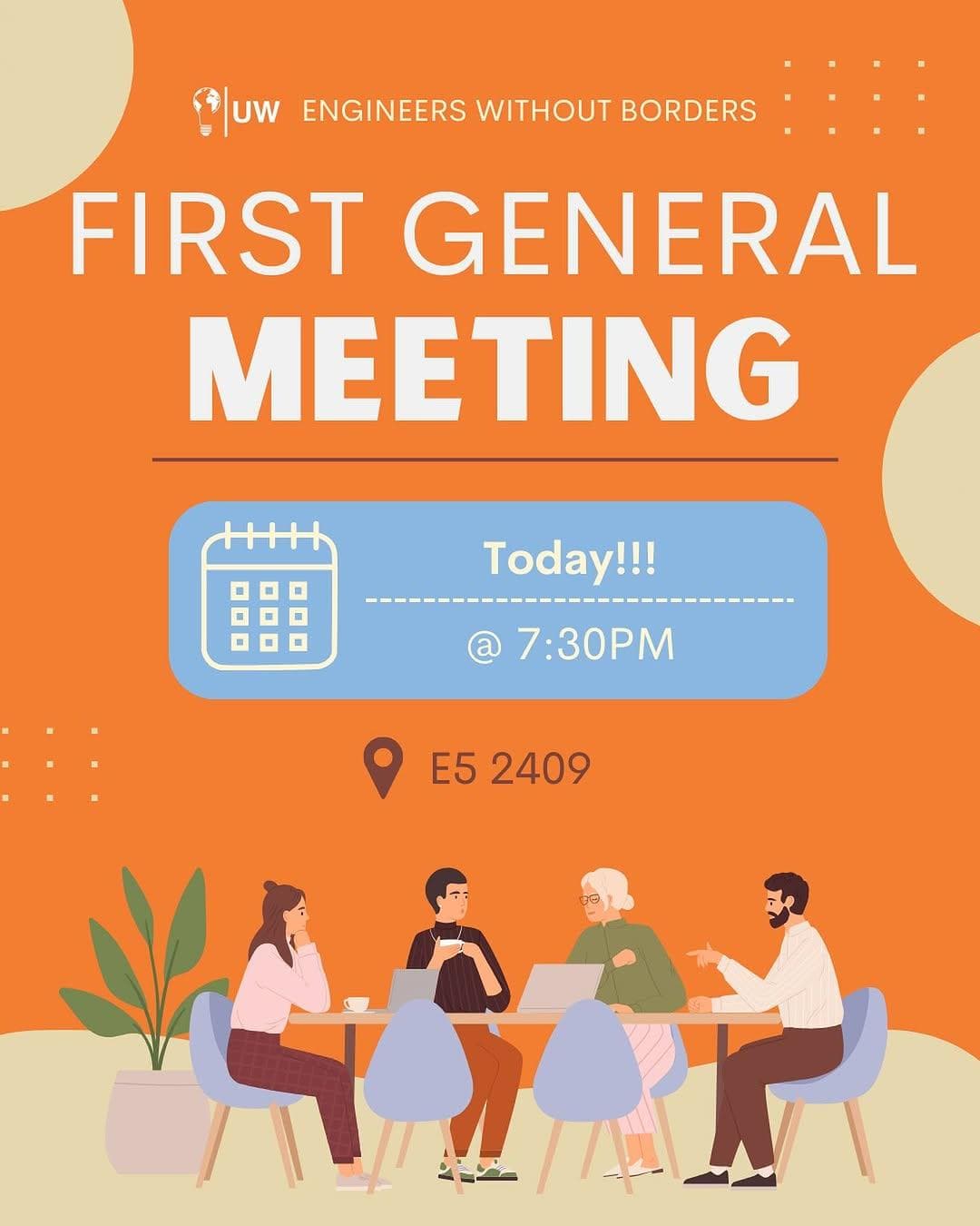 First General Meeting