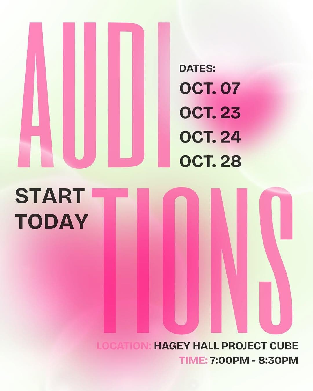 Model and Dancer Auditions