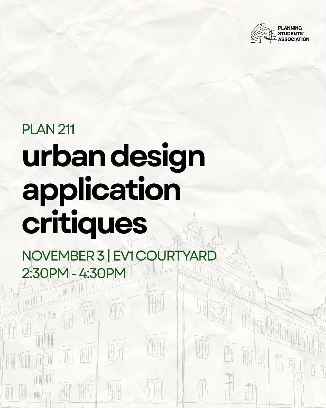Urban Design Application Critiques