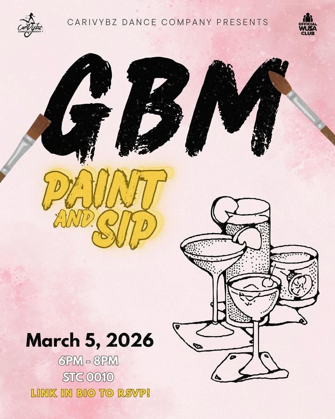 Sip & Paint GBM
