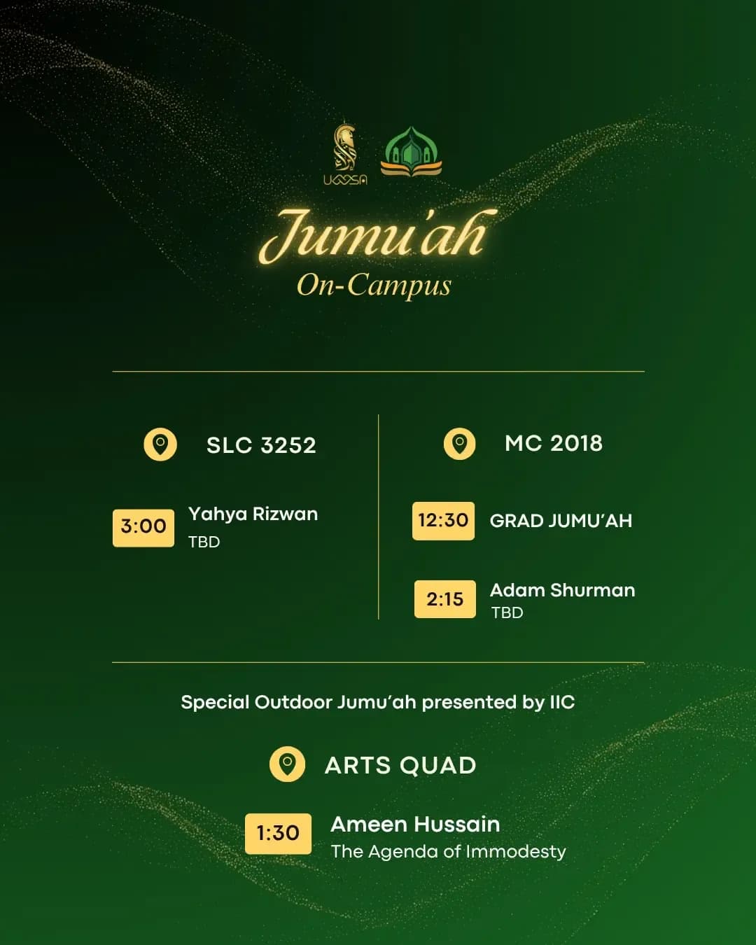 Jumu’ah On-Campus