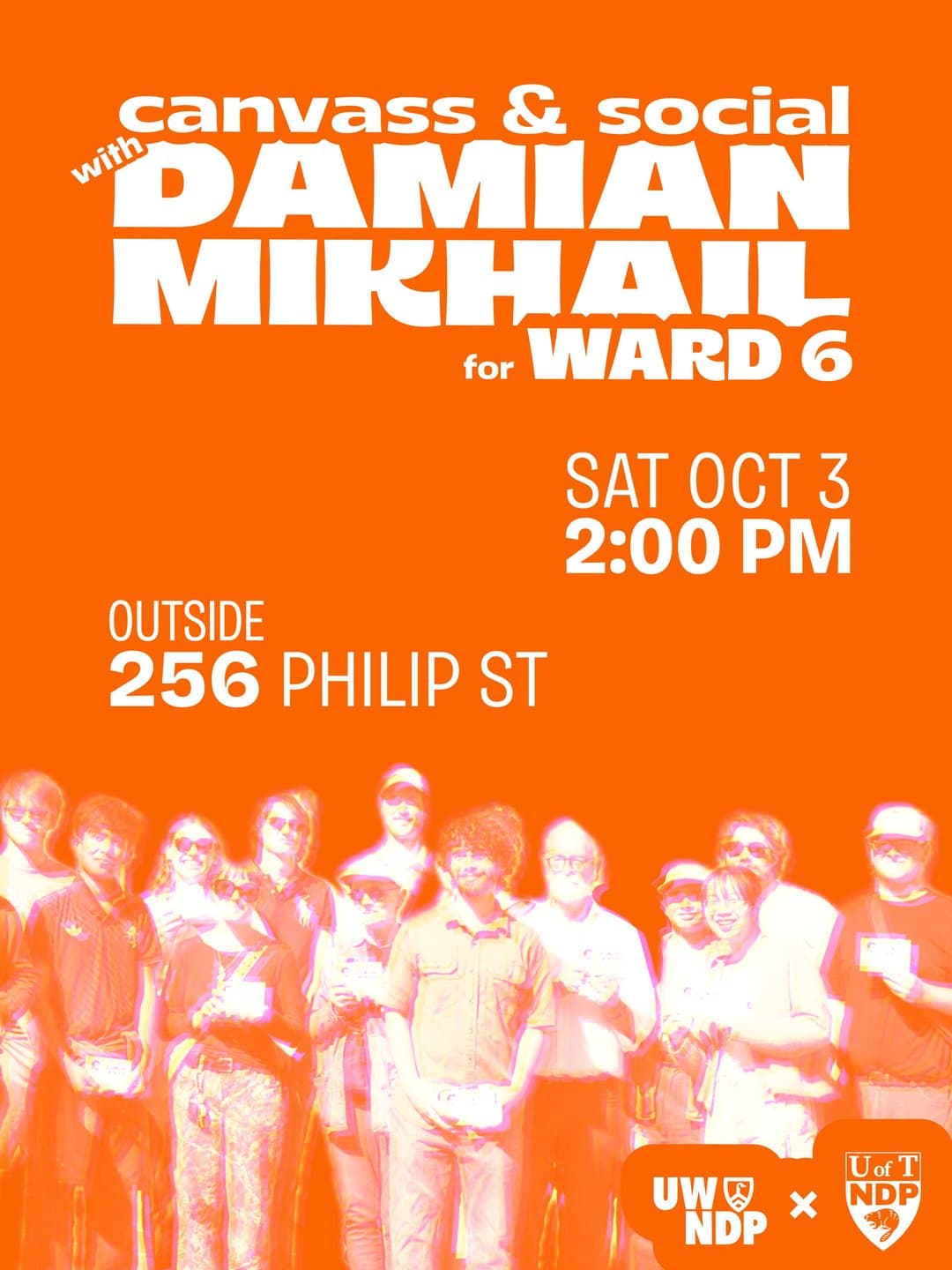 Canvass & Social With Damian Mikhail