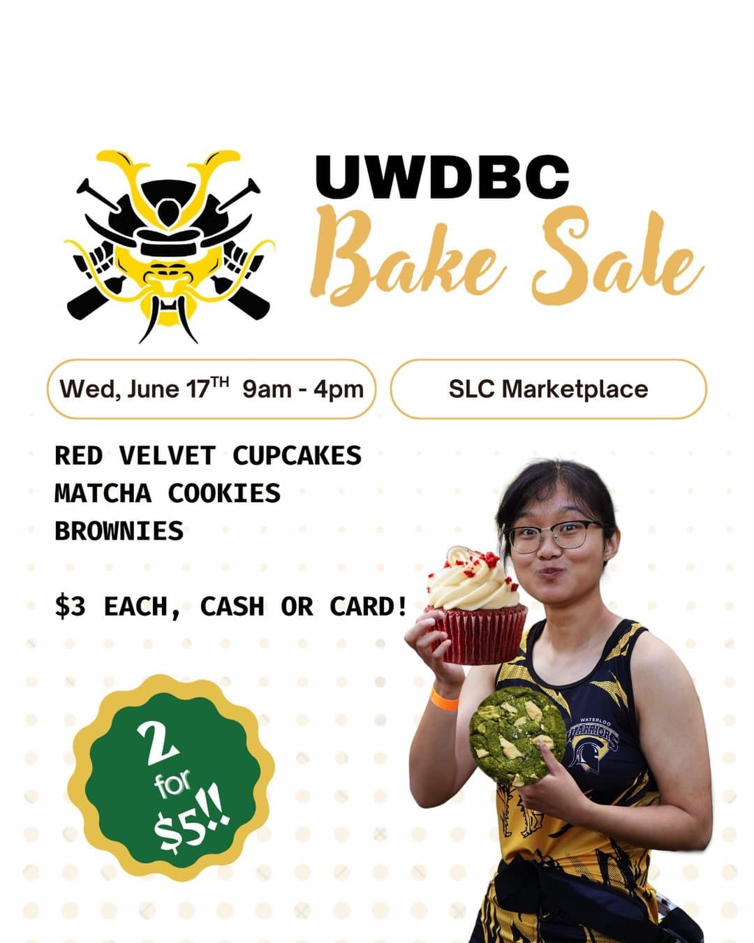 UWDBC Bake Sale