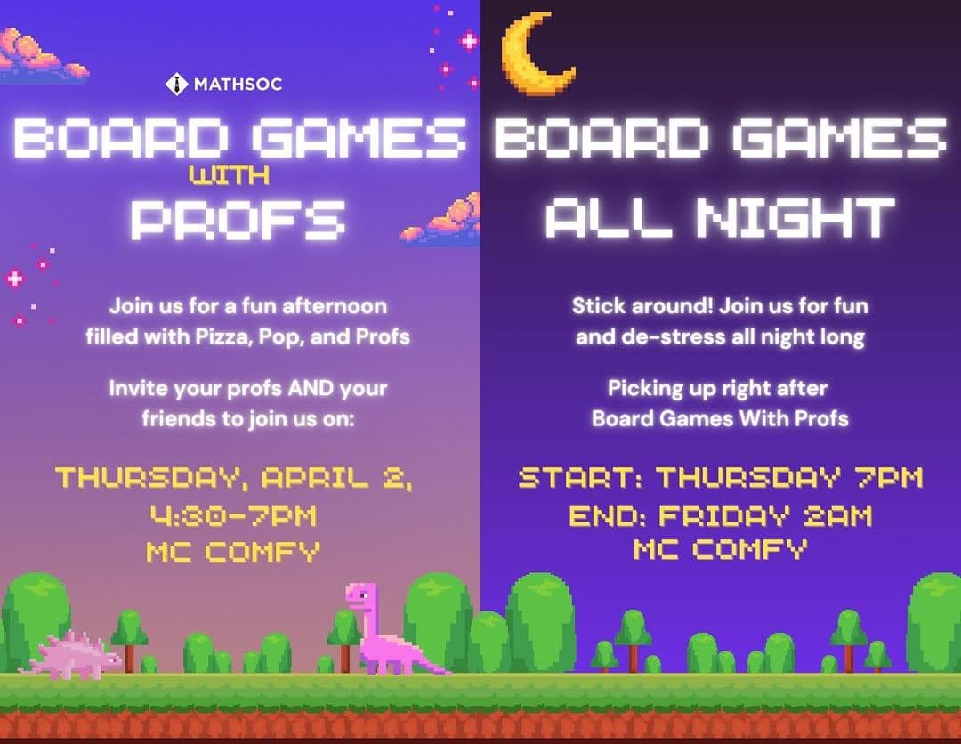 Board Games With Profs / Board Games All Night