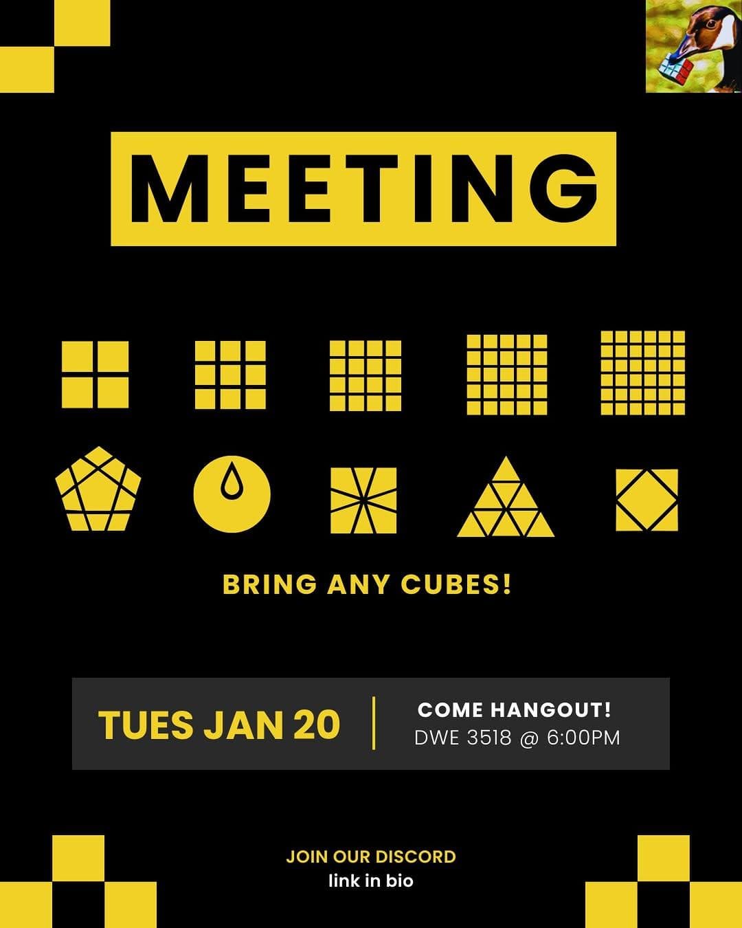 Cubing Club Meeting