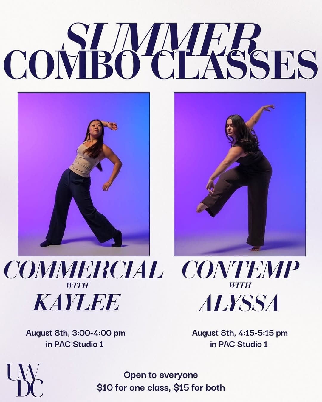 Summer Combo Classes