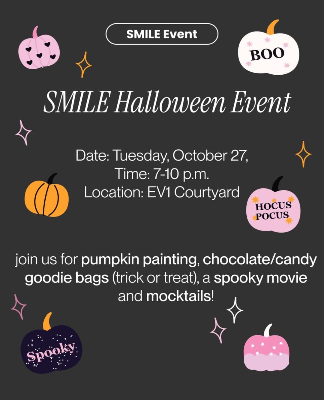 SMILE Halloween Event