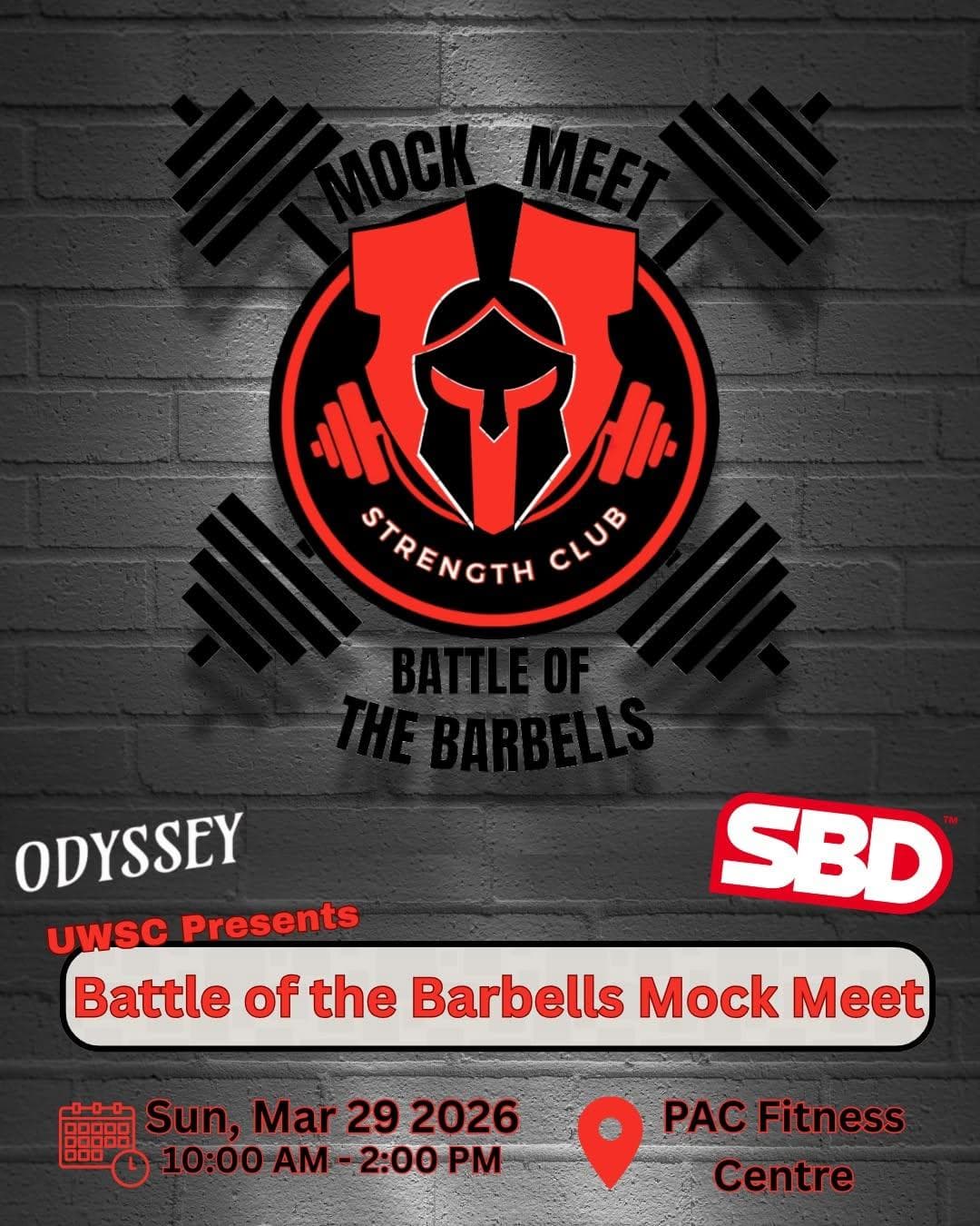 Battle of the Barbells Mock Meet